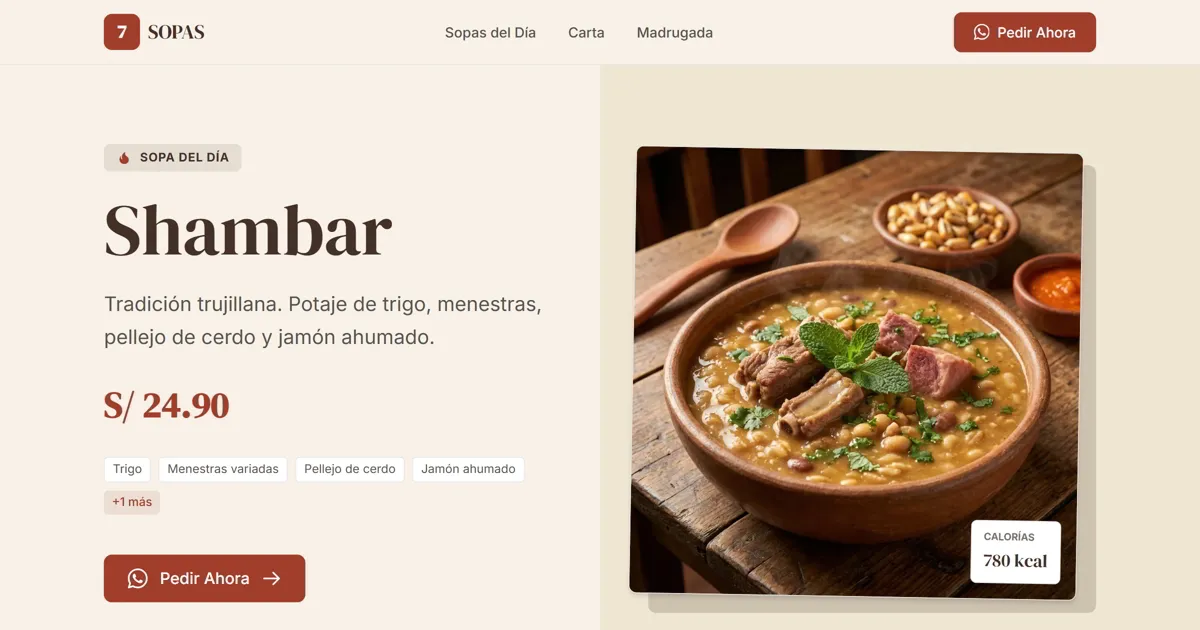 7 Sopas