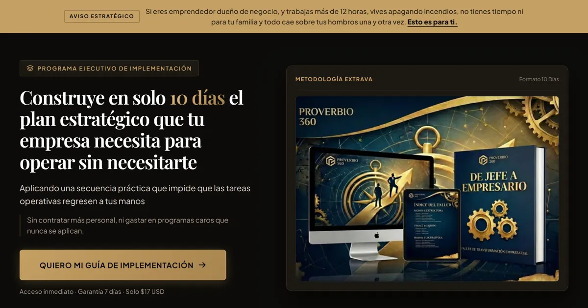 De Jefe a Empresario